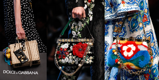 Dolce & Gabbana bags spring summer 2016