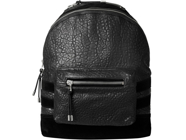 Balmain x H&M mens leather backpack