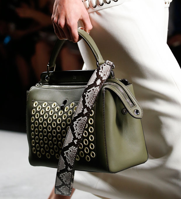 Fendi Strap You python bag