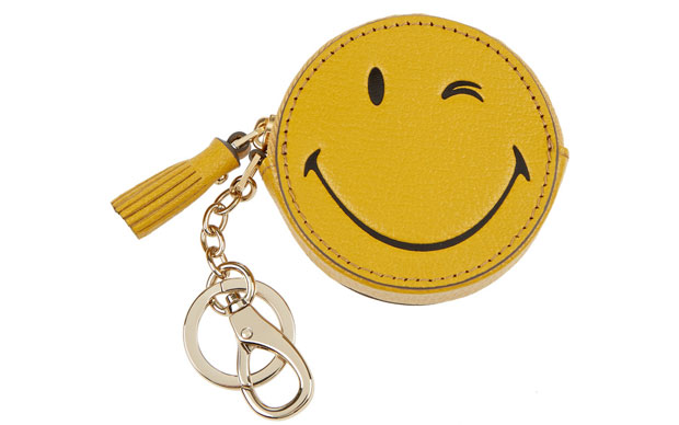 Anya Hindmarch smiley key chain