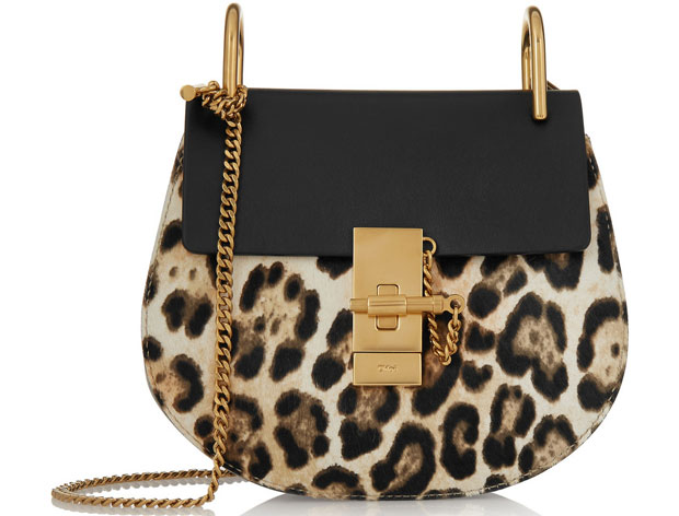 Chloé drew mini leopard