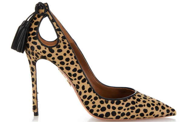 Aquazzura Forever Marilyn leopard pumps