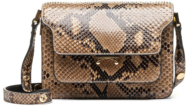 Marni trunk mini python