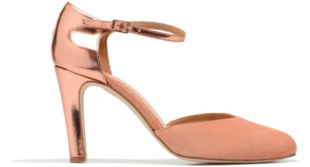 Sarenza schoenen loulou au loco zwart poep toe nude metallic