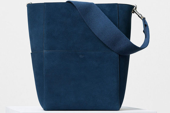 Céline herfst 2016 sangle suede petrol