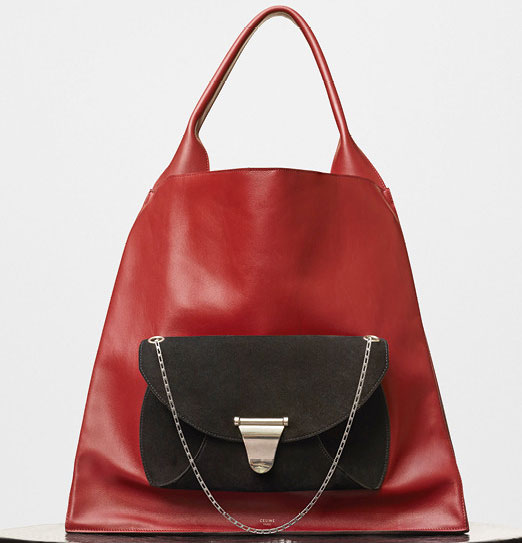 178973AHZ.28LC Céline herfst 2016 medium shopper shoulder pocket