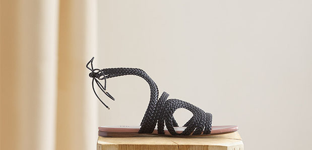 Francesco Russo woven sandals