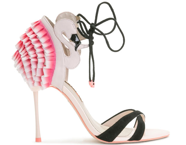 Sophia Webster Flamingo frills sandals
