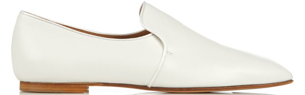 The Row Alys loafers white