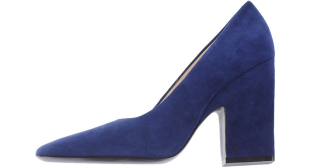 Céline pumps blue suede