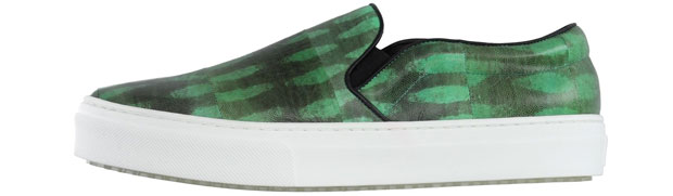 Céline skates lizard green