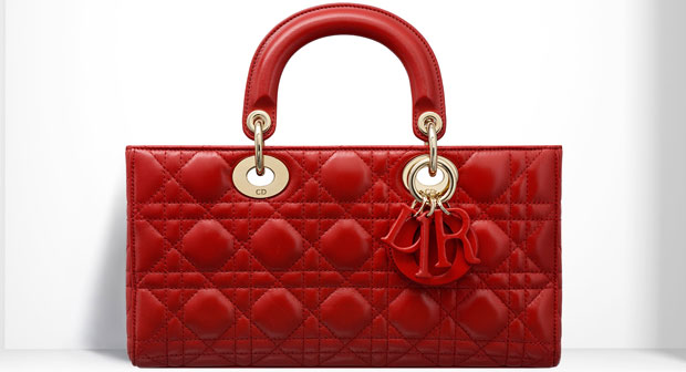 Dior Runway bag cannage red