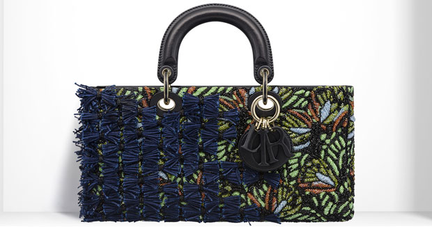 Dior Runway bag embroiled sequins bows