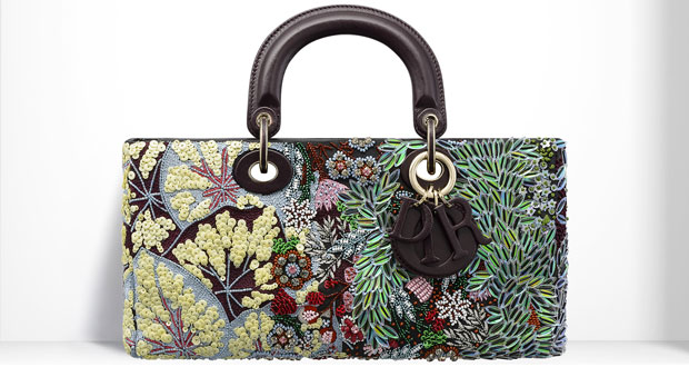Dior Runway bag embroided sequins