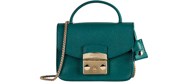 Furla Metropolis tas malachite top handle