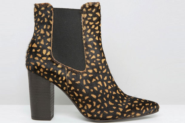 ASOS leopard print boots