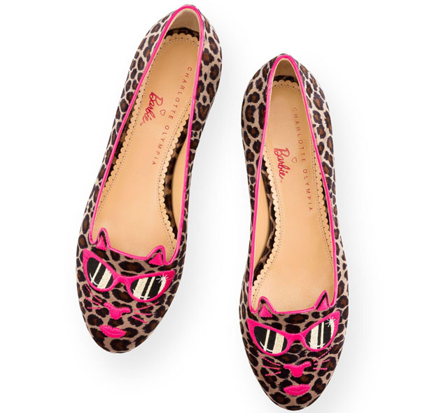 Charlotte Olympia Barbie Pretty in Pink Kitty