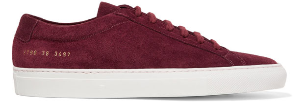 Common Projects sneakers Achilles burgundy