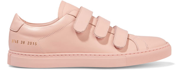 Common Projects sneakers Achilles straps pink