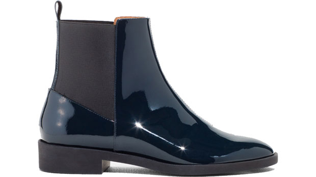 And Other Stories metallic Chelsea boots