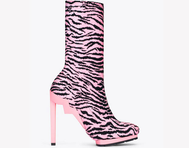 Kenzo x H&M zebra boots