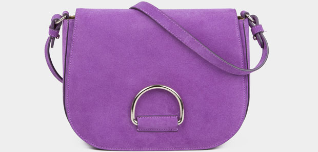 Little Liffner saddle purple