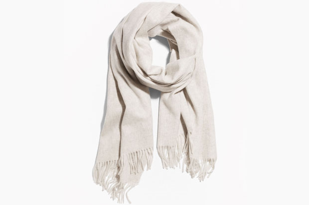 And Other Stories scarf beige