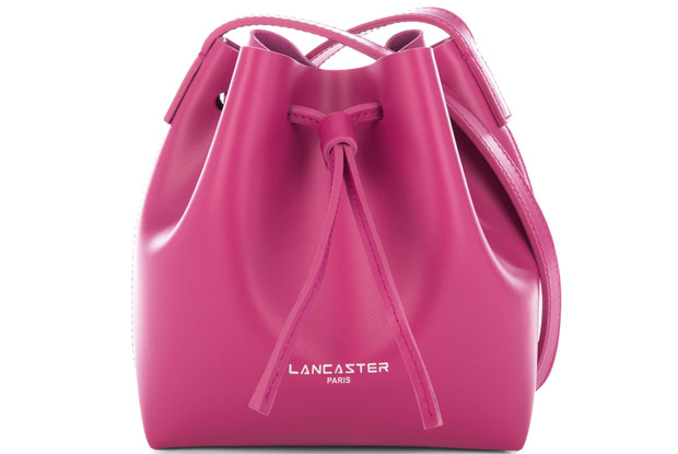 Lancaster bucket bags pur smooth pink