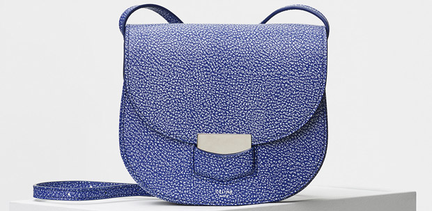 Céline tassen summer 2017 small Trotteur Inky blue bicolour