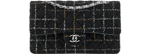 Chanel spring summer 2017 classic flap bag tweed