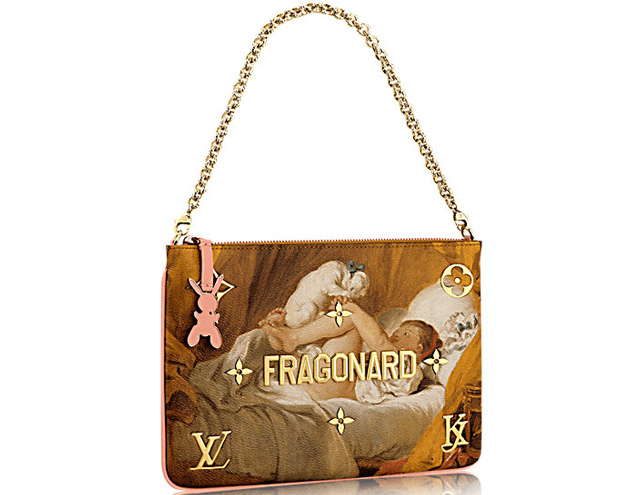 Louis Vuitton Masters LV x Jeff Koons Pochette Fragonard