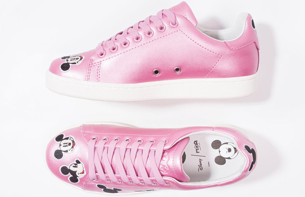 Master of Arts sneakers Mickey Mouse pink