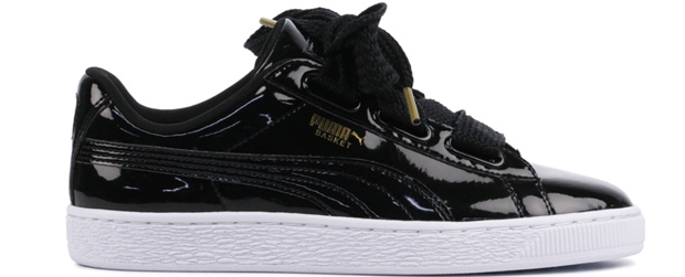Puma zwarte sneakers basket