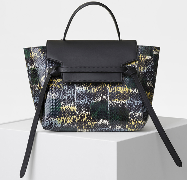 Céline fall winter 2017 micro belt watersnake