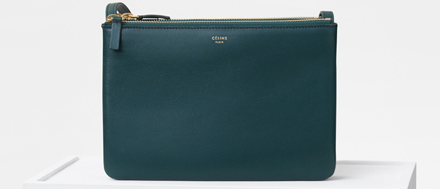 Céline fall winter 2017 Trio small dark green