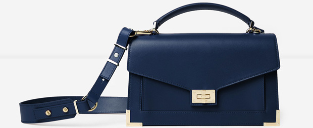 The Kooples Emily bag midnight blue