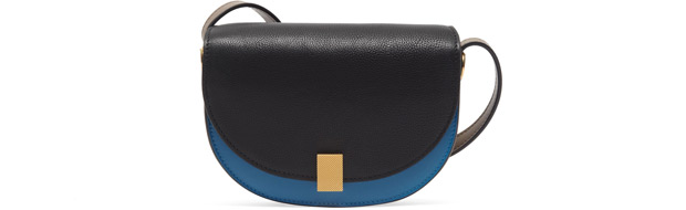 Victoria Beckham half moon bag nano celadon