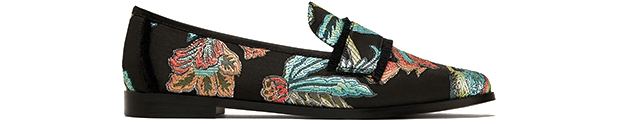 Zara loafers jacquard
