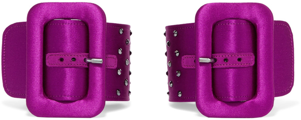 Attico ankle straps