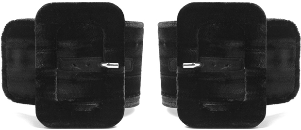 Attico ankle straps