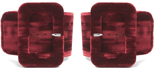 Attico ankle straps