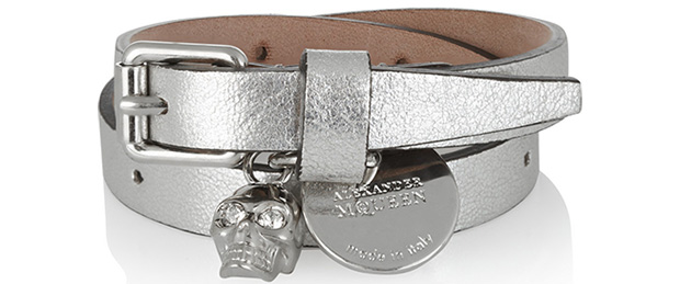 Alexander McQueen armband zilver