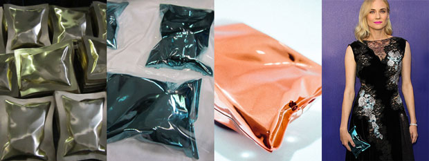 Anya Hindmarch crisp packet clutch making of