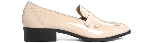 ASOS madhatter beige loafers