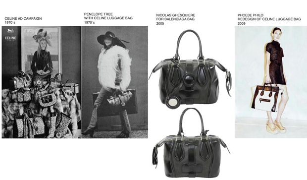 Celine luggage history