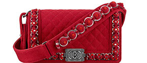 Chanel Paris Salzburg Boy bag felt