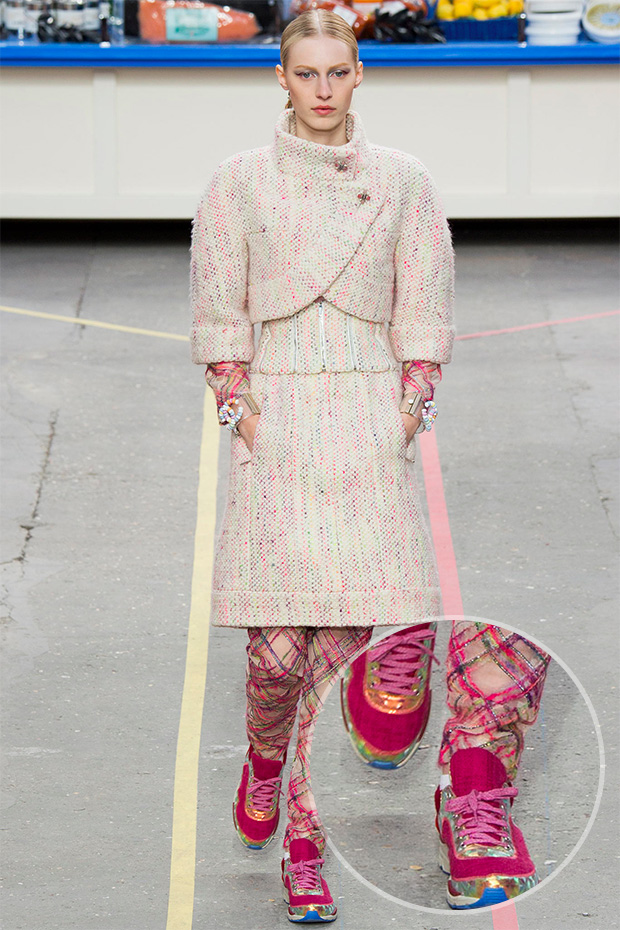 Chanel rtw fall 2014 shoes bags