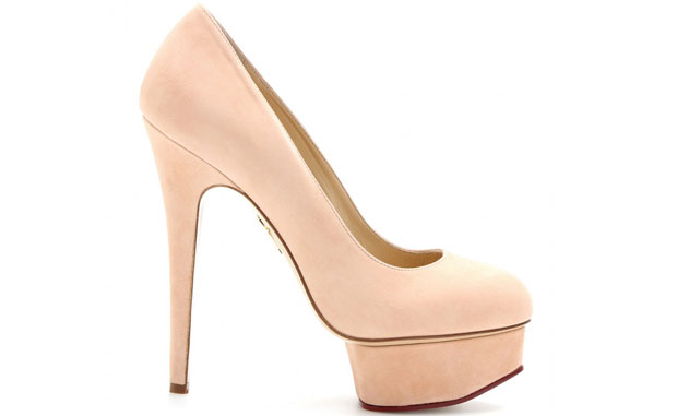 Charlotte Olympia Dolly Suede pumps