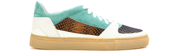 Dries van Noten sneakers python white
