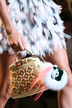 Fendi peekaboo beaded tassen lente 2015